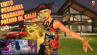 Avakin Life: Sala Nova – Edição Zebra (Prêmio), com direito a Speed Runner