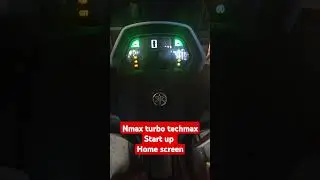 YAMAHA NMAX TURBO TECHMAX METER PANEL DISPLAY #nmaxv2 #nmaxnation