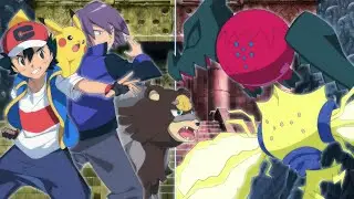 PAUL RETURNS!? Ash VS Galarian Regis- Pokemon Journeys Rewrite