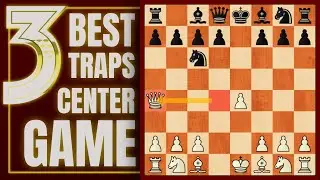 3 BEST Chess Opening Traps! | Center Game