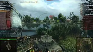 просто прикольный бой на т37
