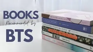 Books recommended by BTS💜| book haul for Korean learners, bookworms and army ☕️