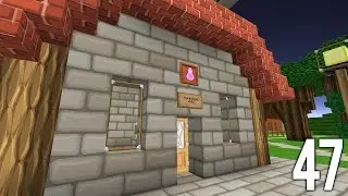 Minecraft Sky Island [47] - NAME SNAKE'S PUB! - SnakeMC Lucky Sky Island Minecraft Letsplay