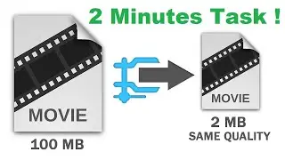 How to Reduce Video File Size without Losing Quality | compress video file size |