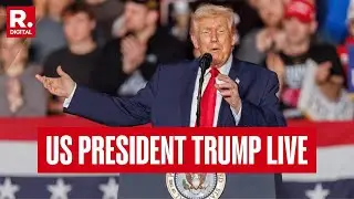 LIVE: US President Trump Delivers Speech At Horizon Events Center In Iowa | Iran | US Economy