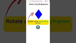 Rotate a Box Using CSS @keyframes