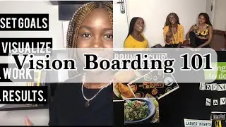 HOW TO MAKE A VISION BOARD THAT ACTUALLY WORKS | 2020 GOALS!!!