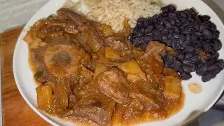 Receta fácil y rápida, bistec en salsa ranchero 
