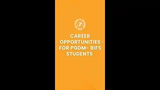 Top Industry Segments Where Students of PGDM - BIFS can Gain #Career Opportunities #banking #finance