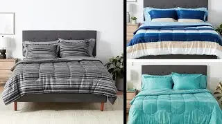 Amazon Basics 7-Piece Comforter Sets