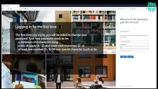 Logging into UEL for the first time. Then you&rsquo;re ready to enrol!