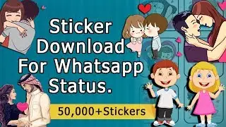 Stickers Download For Whatsapp Status videos | Png Sticker | Cartoon Stickers |