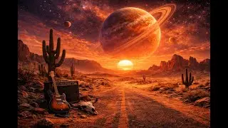 Psychedelic Desert Rock (1 HOUR )| Fuzzy Guitars, Hypnotic Grooves, No Vocals