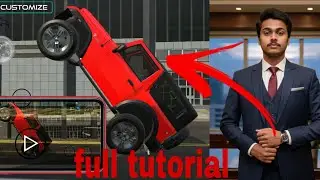 Indian vesicle simulators 🔥3d game ka Thar stand another car stand full tutorial 🙏🏻