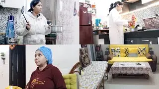 🌄 बच्चे के स्कूल जाने से पहले का मेरा सुबह का काम💁&zwj;♀️My Realistic Winter Morning Routine