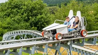 ROLLERCOASTER: LOST WORLD ONRIDE / POV TIERPARK THULE GERMANY