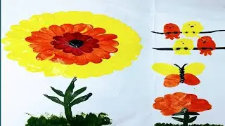 Finger painting ideas for beginners #painting #art #live