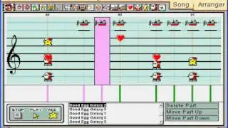 Super Mario Galaxy - Good Egg Galaxy - Mario Paint 2.0