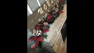 Buffalo Plaid Garland by A Noble Touch
