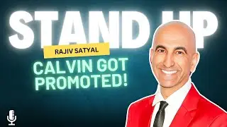 My Boss Calvin Got A Promotion | Rajiv Satyal Standup Comedy