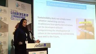Dr. Dina Hasan Alnahdy - 10th Annual Leadership & Management Congress Week on 07th August 2018 Day 3