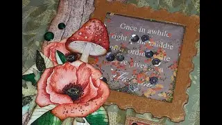 Scrapbook Photobook forest notes) Fotobuch 