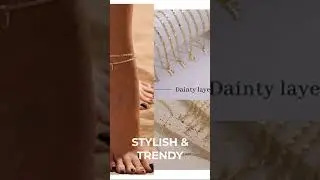 Initial Layered Waterproof Anklet Bracelets On Leg Layering Thin Figaro Letter Anklets Summer Jew...