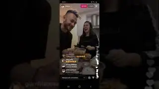 Live Bianca e Fred jantando 08/04