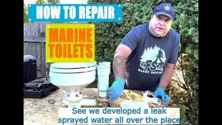 Marine Toilet Repair #lfs #go2marine #boat #boating #toilet