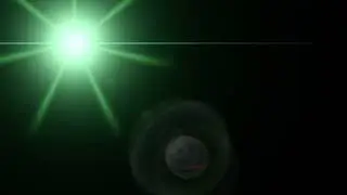 Lens Flare Progressive ANIMATION FREE FOOTAGE HD Green Black Background 5vhuev6cjV0