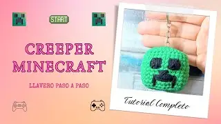 C&oacute;mo Tejer un Creeper de Minecraft
