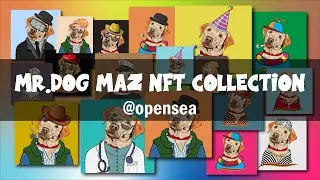 How to Draw NFT Art STEP BY STEP Full Video - NFT collection Mr. Dog  in adobe Illustrator cc #NFT
