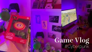 [Game Vlog]Распаковка товаров Nintendo | Обновленное окружение игрового стола