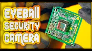 What's Inside a Eyeball Security Camera? - Taking Stuff Apart (ASMR) Teardown!