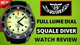 Squale Full Lume Diver Watch Review (New 2020 Model)