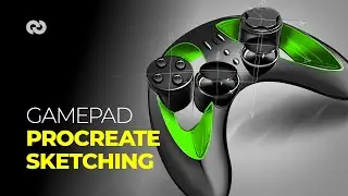 Gamepad Procreate Sketching