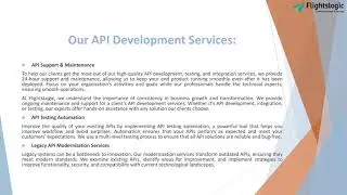 API Development Services