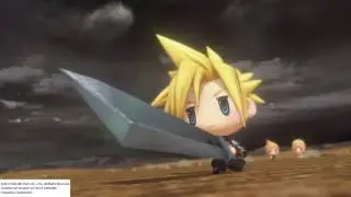 WORLD OF FINAL FANTASY : Cloud summon
