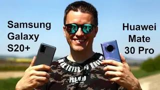 Samsung Galaxy S20+ vs Huawei Mate 30 Pro Slow Mo