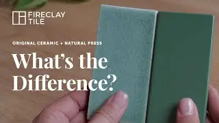 Natural Press & Original Ceramic Tile Explained