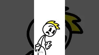 The Guy Small Hero Loves Him But Angry #Stickman#sonichedgehog#rayman