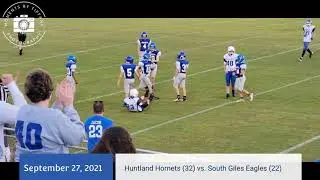 Huntland Hornets vs. South Giles Eagles
