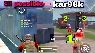 TDM kar98k impossible kill pubg lite। TDM kar98k best shot। AMbhai gaming