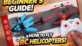 🚁 Flying RC Helicopter & Remote Control | Amazing Flight Demo 🚁