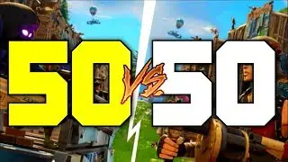 50v50 v2 is Awesome! Fast Paced Action! (Fortnite: Battle Royale)