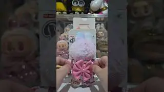 CRAZY! Dressing Up LABUBU Big Into Energy LUCK 🍀✨ #labubu #unboxing #shorts #viral #fyp