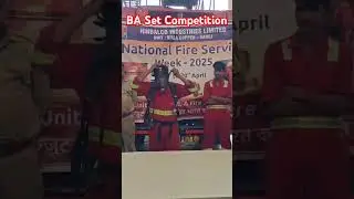 BA Set competition #fire #firefighter #fireman #rescue #emergency #drill #2025 #trailer