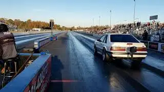Twin Turbo Stick Shift SBF goes 8.7 at MIR