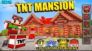 😱Minecraft TNT Base Build Tutorial 🧨 | Survival Friendly
