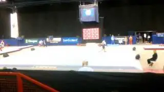 Glasgow Grand Prix Qualification Floor 05 Ivana KAMNIKAR (SLO)